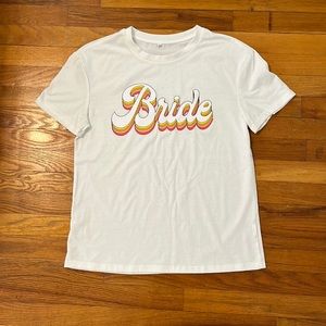White Bride tshirt